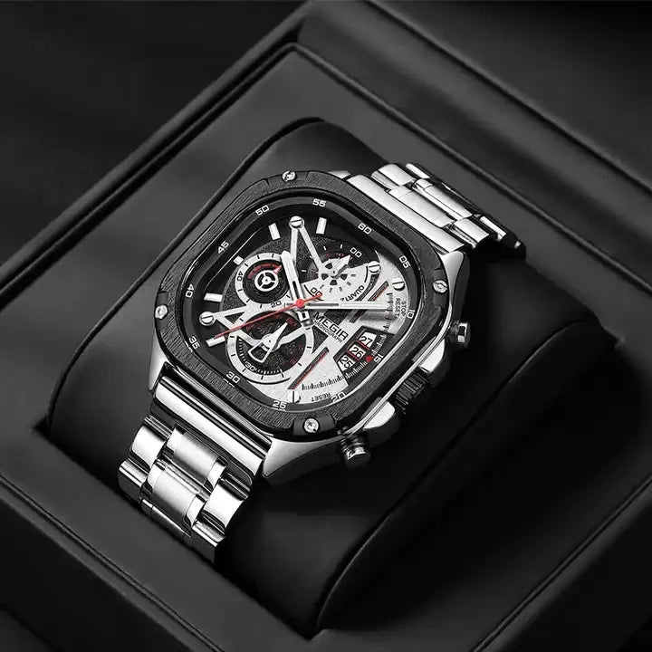 MEGIR Watch 2217 2217G Men Waterproof Chronograph Reloj Montre Male Clock Brand Luxury Original Business Man Sport Wristwatch